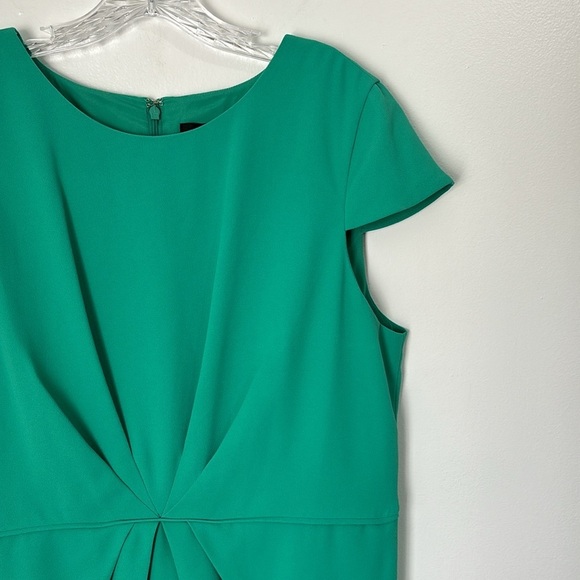 J Crew Pleated Sheath Dress Size 16 Tall - Picture 3 of 8